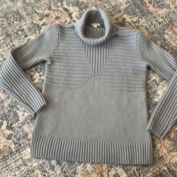 Reiss Wool Blend Sweater Long Sleeve Pullover Grey . - Picture 2 of 3